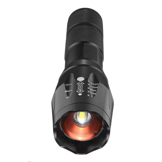 10W T6 5 Modes 18650 LED Tactical Flashlight Waterproof Mini Torch Hunting Work Light