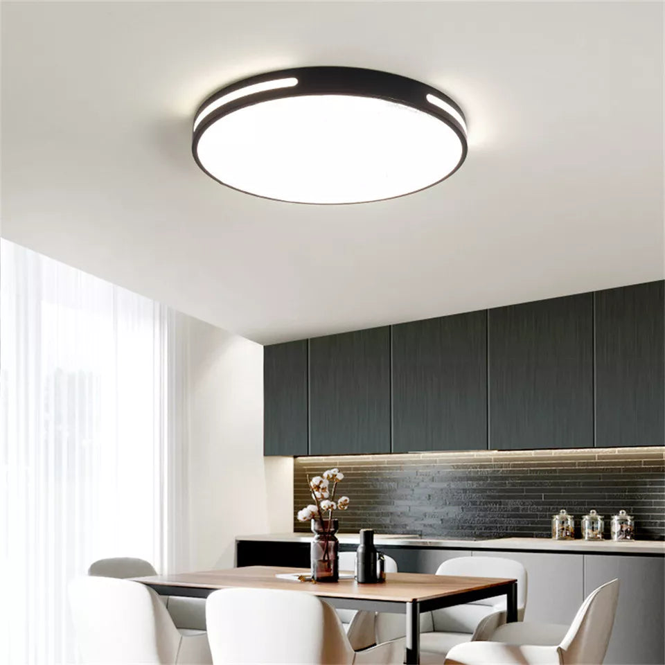36W 50CM LED Ceiling Light. Large Bedroom Lights Ceiling 3000K/4500K/6000K. 3 Color Temperature Flush Ceiling Light. Round Ultra Thin Ceiling Light for Living Room