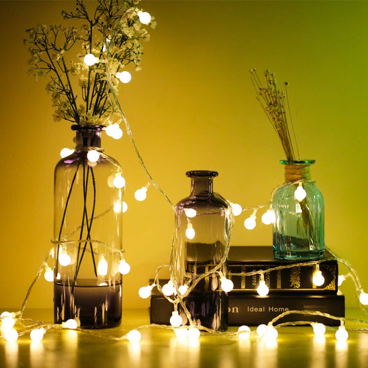 6M Globe Fairy Lights β 40 LED Battery String