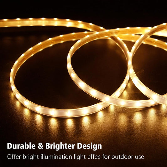 Solar LED Strip Lights – 10M 640 LEDs. Remote Control. Waterproof Outdoor Lighting