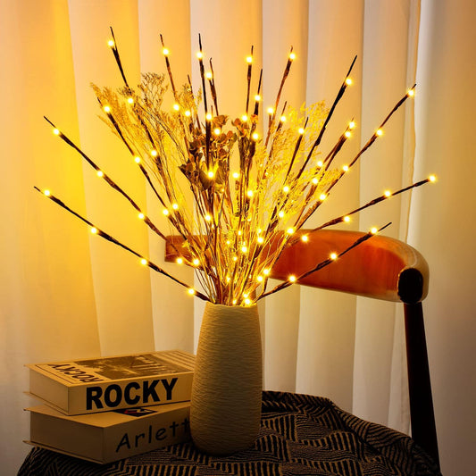 3 Pack USB Twig Branch Lights