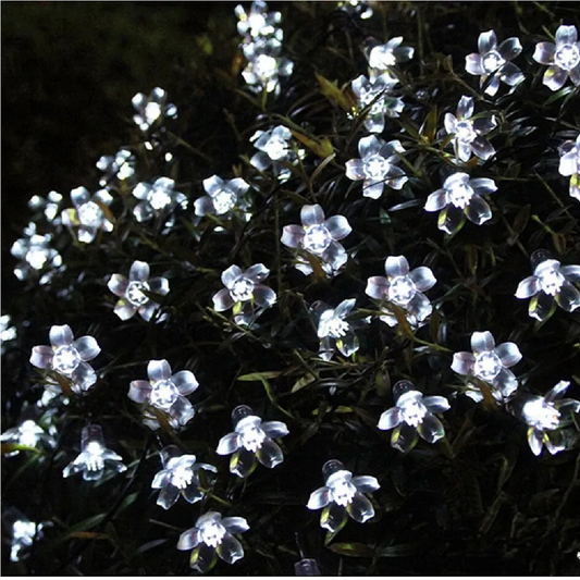 Flower Solar String Lights
