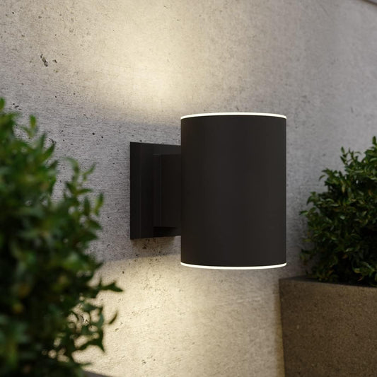 SolarCentre Grantham Solar Wall Light β Outdoor Up & Down