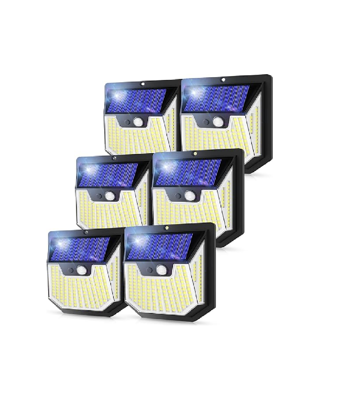 4-Pack Solar Motion Sensor Security Lights