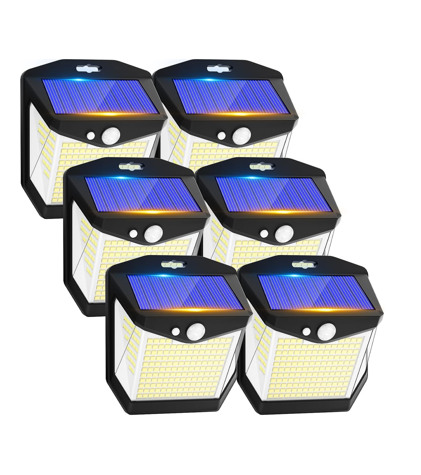 4 Pack Solar Motion Sensor Lights