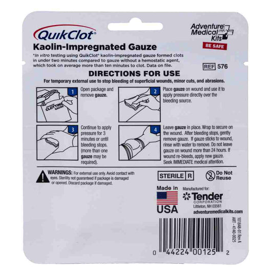 QuikClot Gauze (3 x 2')