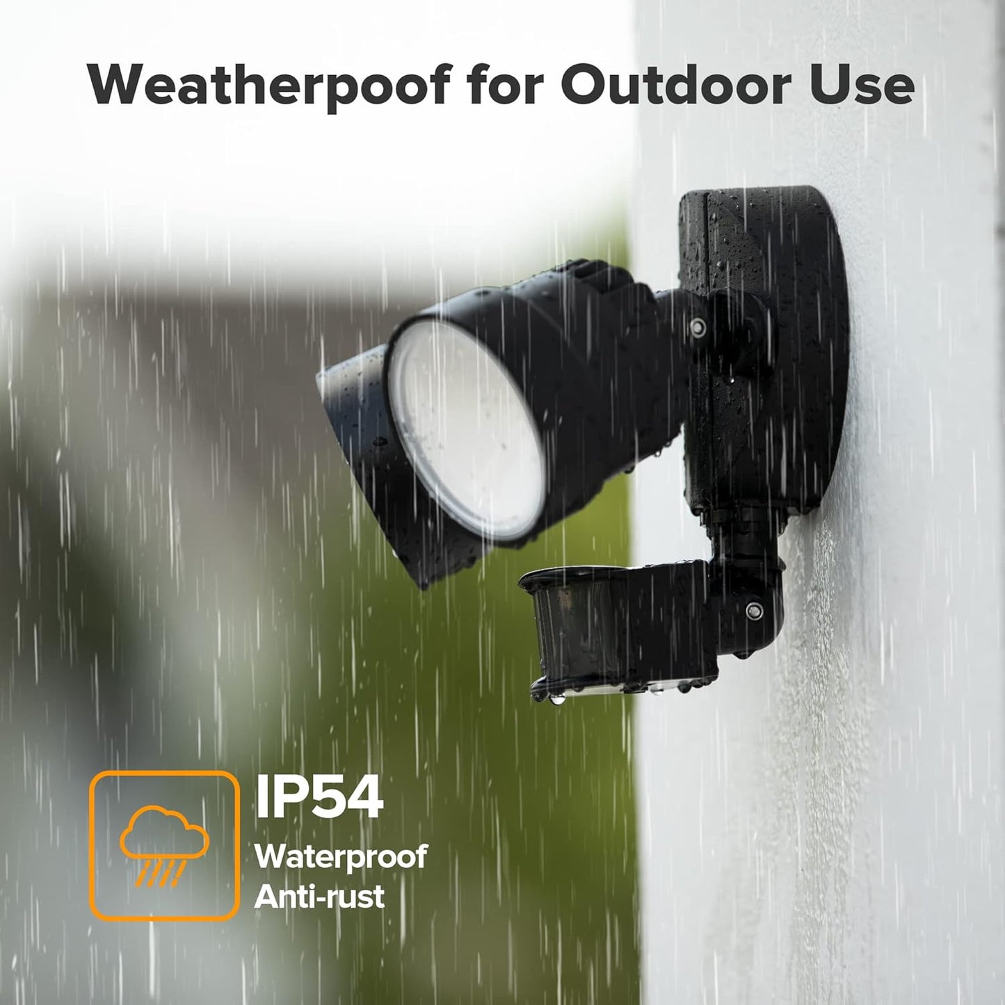 12W PIR LED Security Flood Light with Sensor