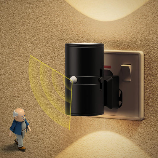 Dimmable Plug-in Motion Sensor Night Light. 3000K