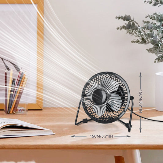 High Velocity Personal Desk Fan with Two Charging Options