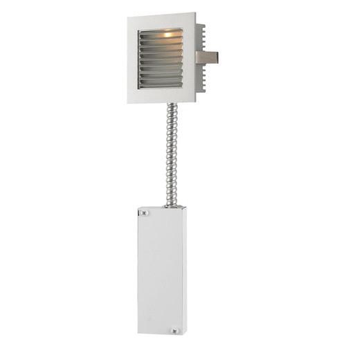 Alico Retrofit Step Light One Light Wall Recessed in Metallic Grey