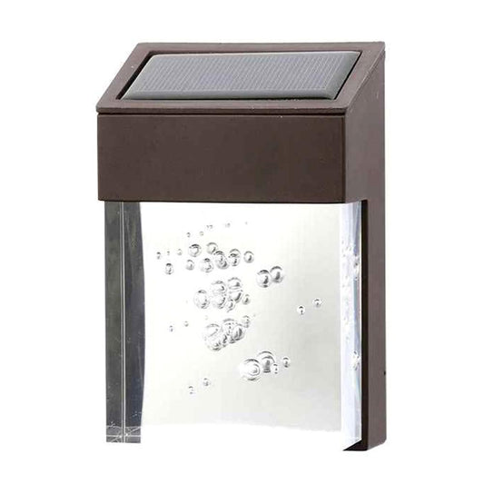 Applique Murale Solaire <br> Vitre à bulle