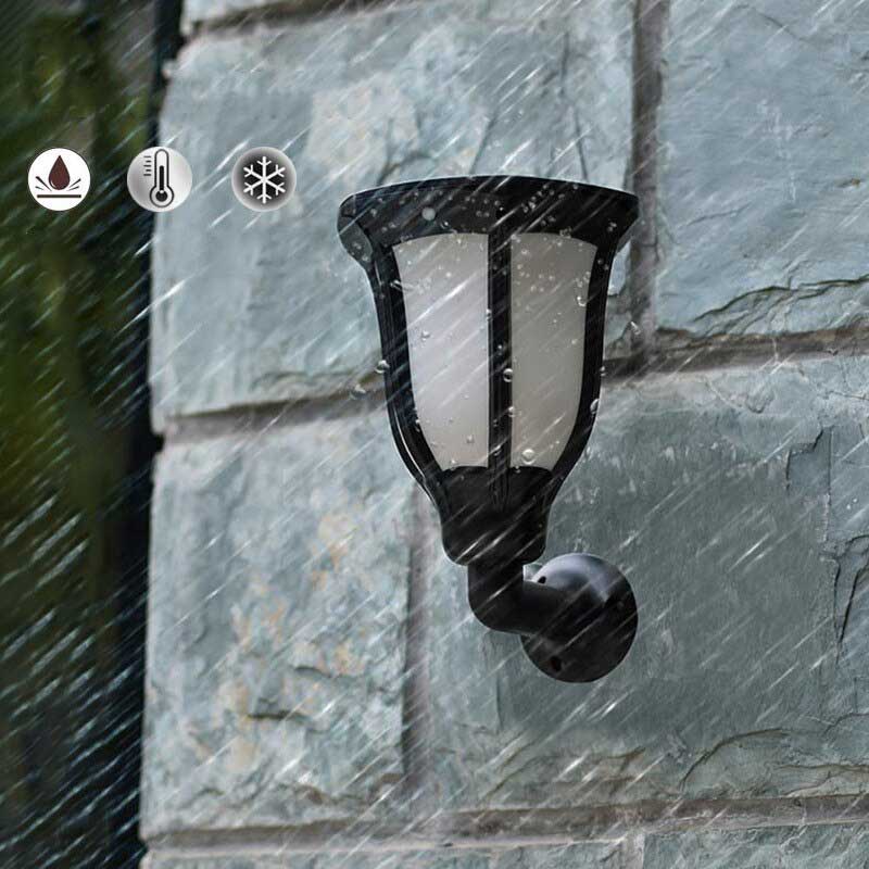 Lampe solaire jardin Flamme Rétro en 3 Style (2Pcs)