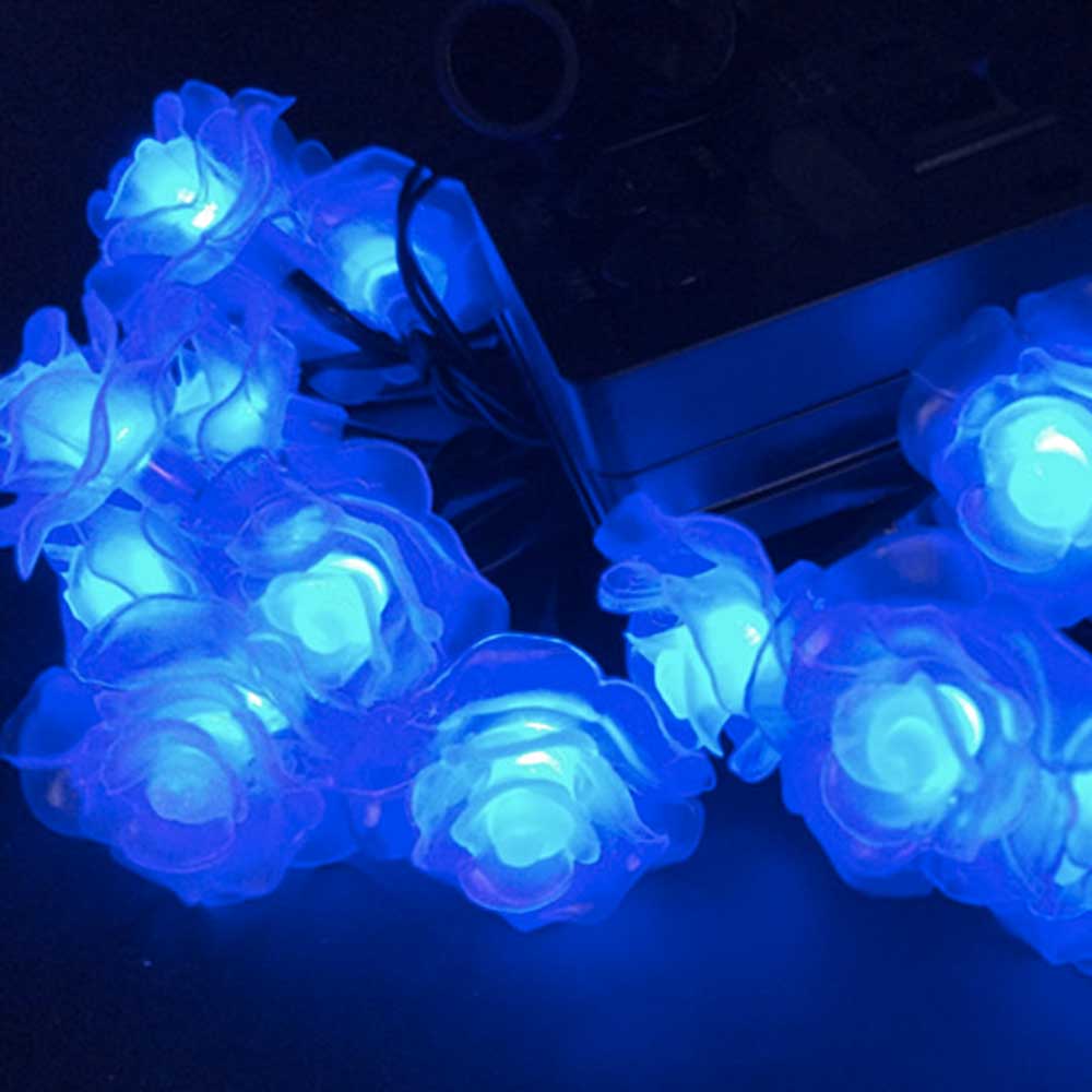 Guirlandes solaire <br> Les 50 Rose Blanche