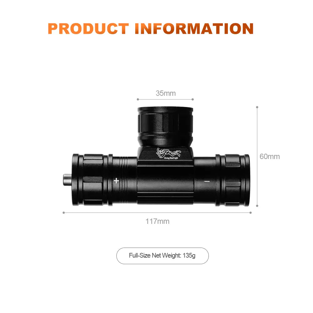 Helius 6675 Diving Headlamp