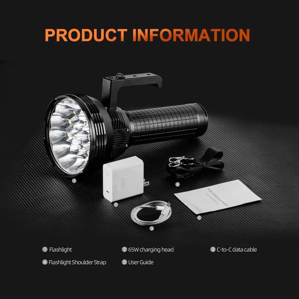 Helius H24C 150.000 Lumen High Power Search Light