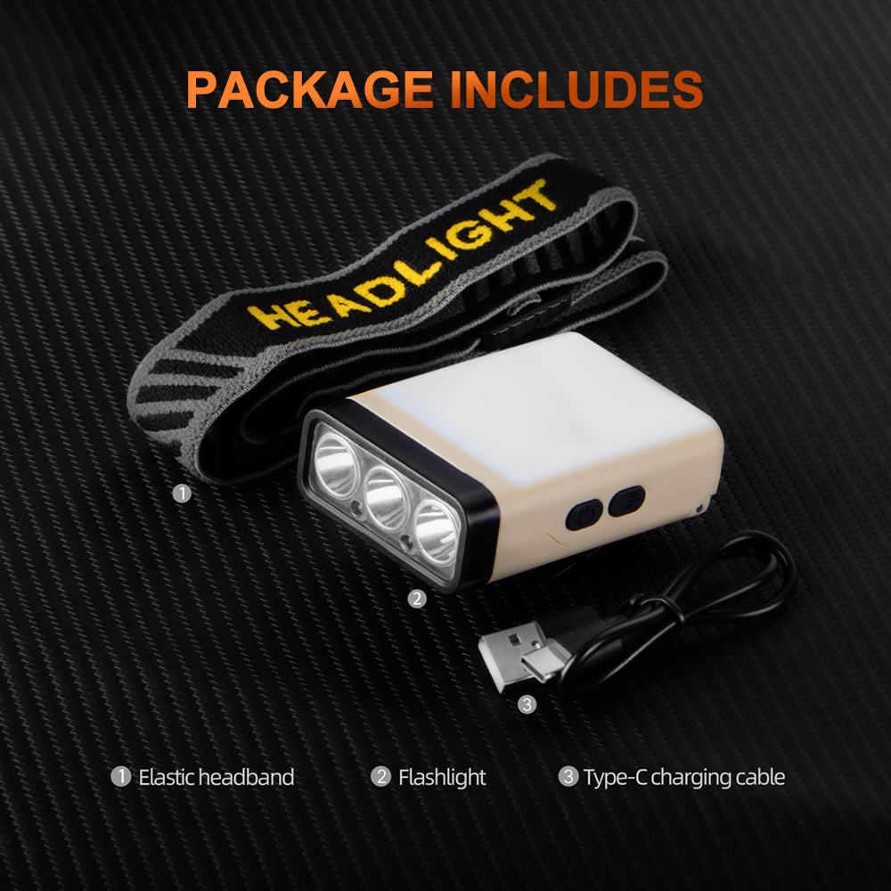 Helius HW208T Lightweight Sensor Headlamp