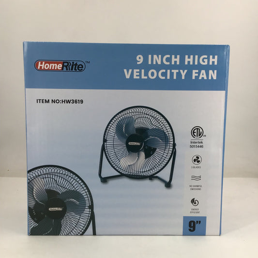 HomeRite 9-Inch Portable High Velocity Fan. Wholesale