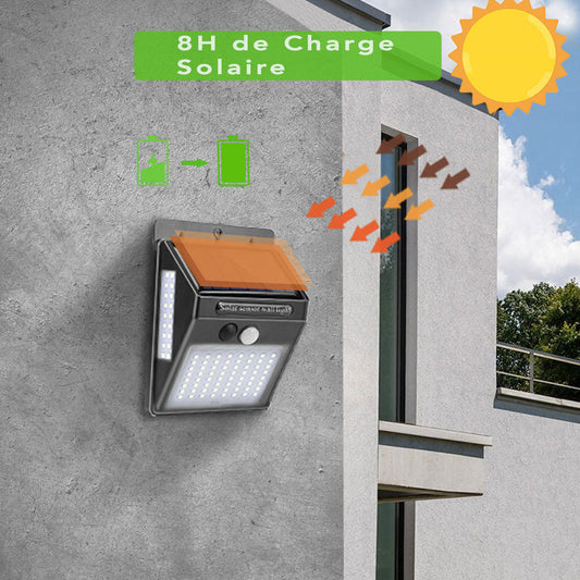 Applique murale solaire Double murale