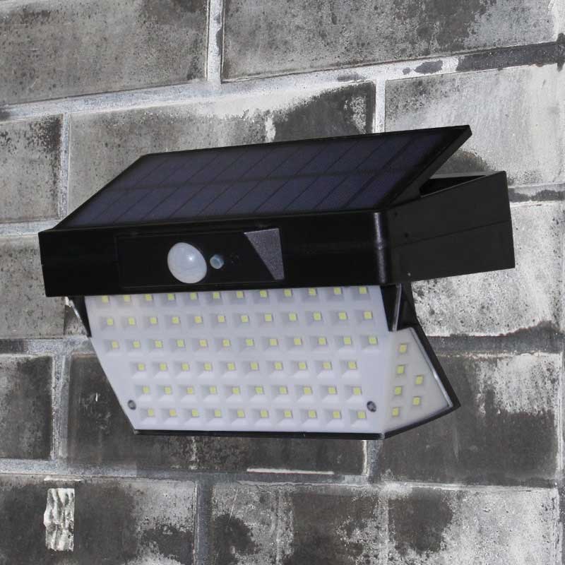 Applique murale solaire Pliable 76 LED