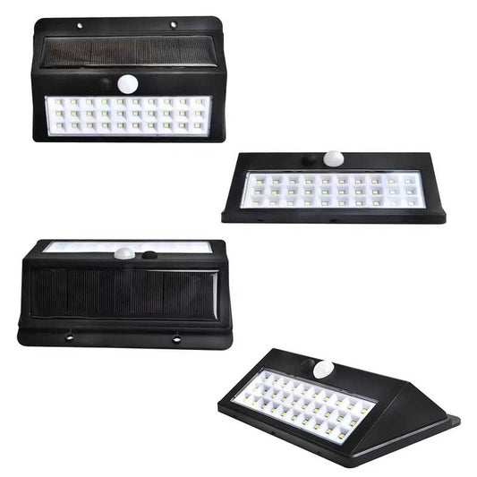 Applique murale solaire Jardin 30 LED Noire