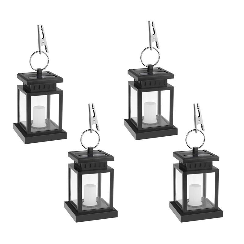 Lanterne Solaire Bougie Réaliste