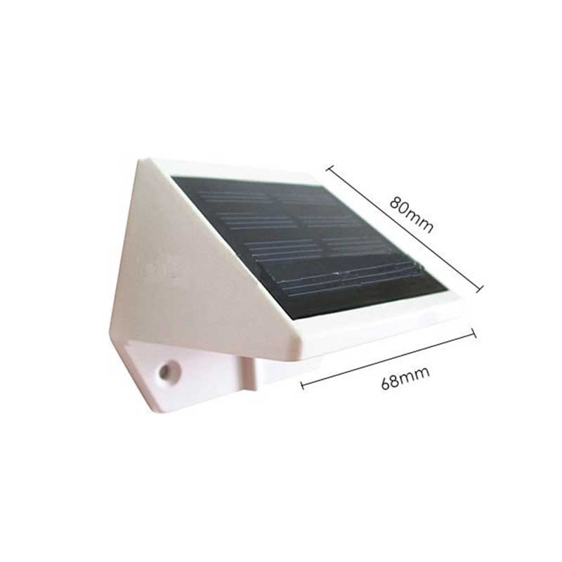 Lampe solaire jardin Mini Applique LED (6 Pcs)