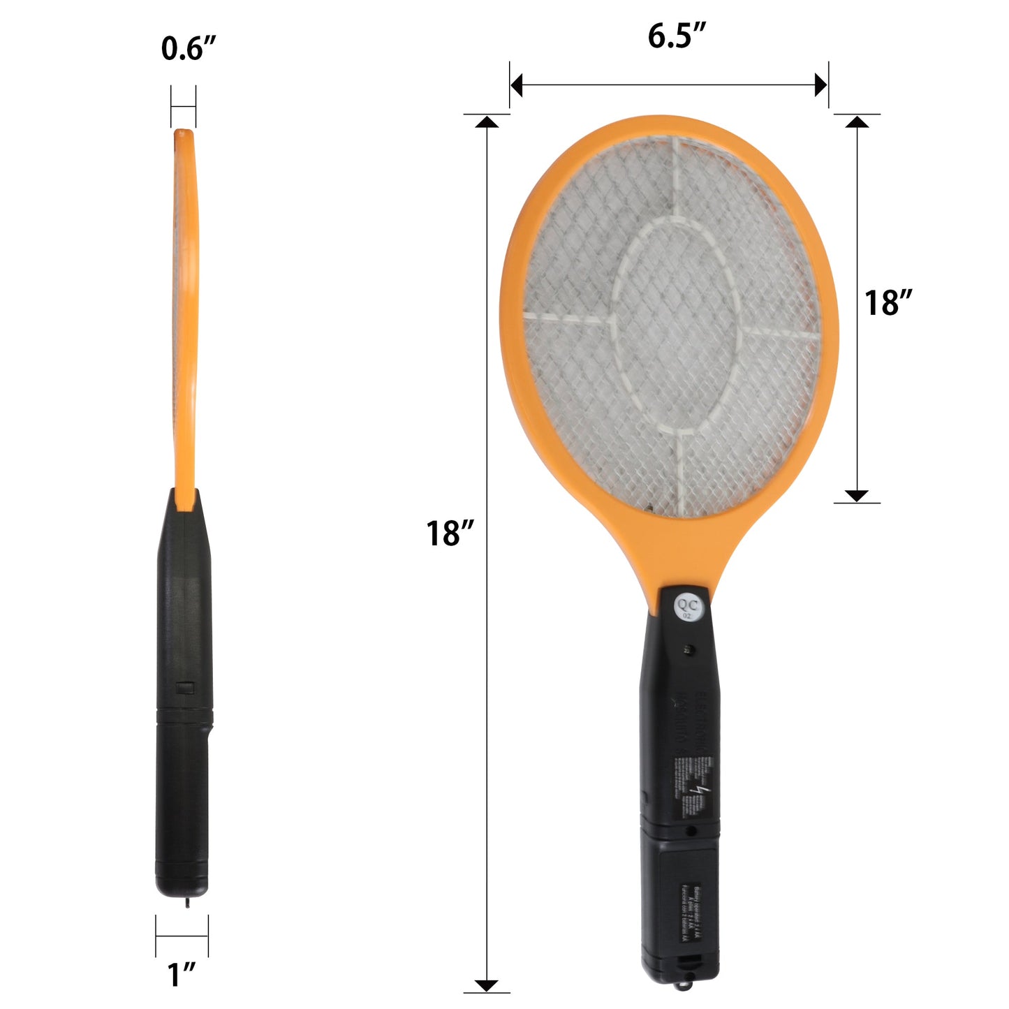 Bite Shield Racket Zapper | Electronic Insect Killer | Indoor/Outdoor