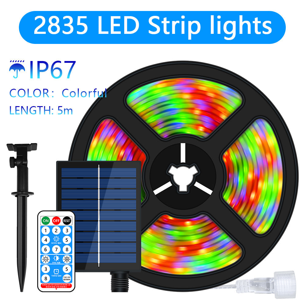 DÉCORATION SOLAIRE RUBAN LED AUTOCOLLANT (5/10M)
