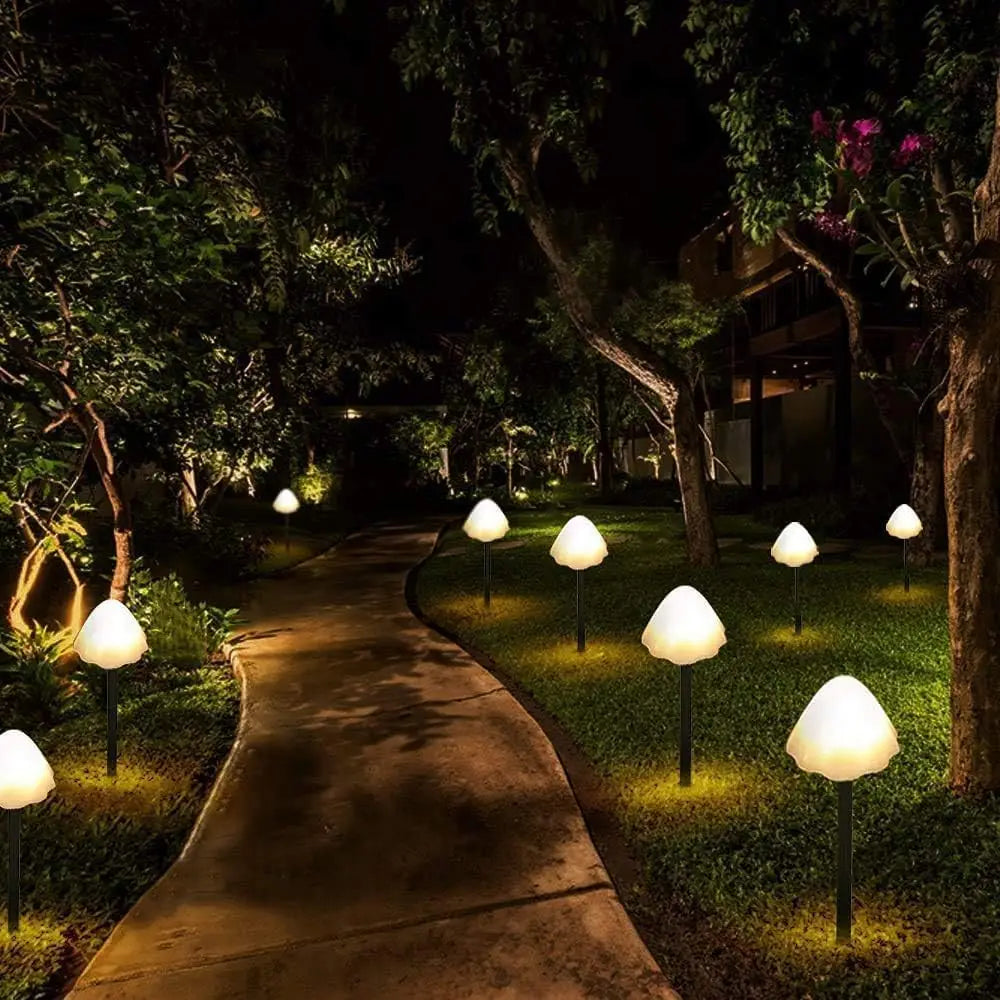 Mini Solar Mushroom Solar Light