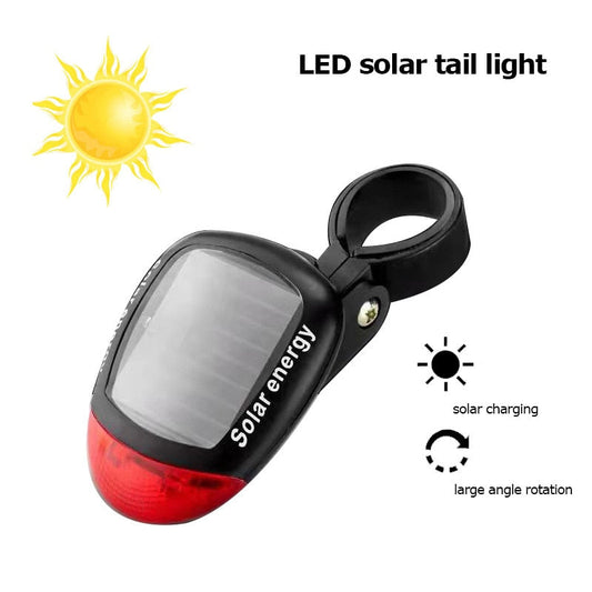 1200mAh MTB Solar Bike Light Headlight - Bicycle Flashlight 2*30 LED Front Light Bike Solar Power Bicycle Accessories
