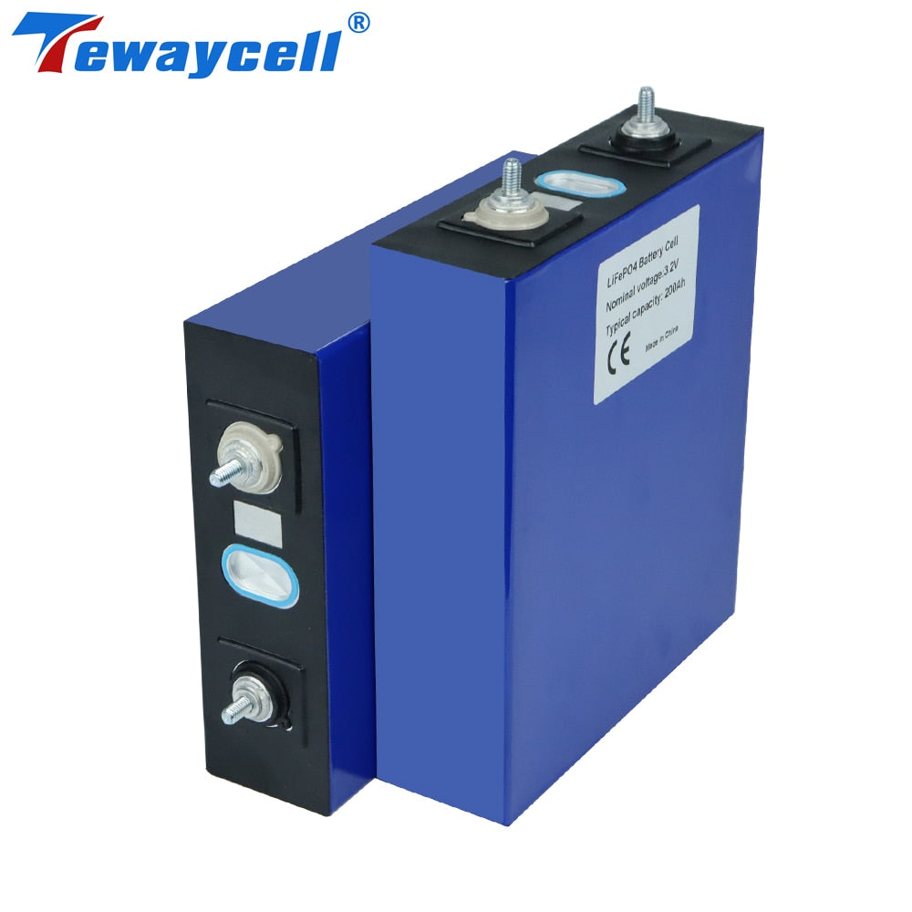 DE Stock 3.2V 200Ah Lifepo4 Rechargable Battery Grade A Lithium Iron Phosphate RV PV Solar Power 3-7 Days Delivery EU Tax Free