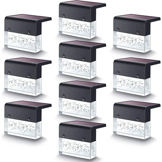 RGB LED Solar Step Light / Fence Light