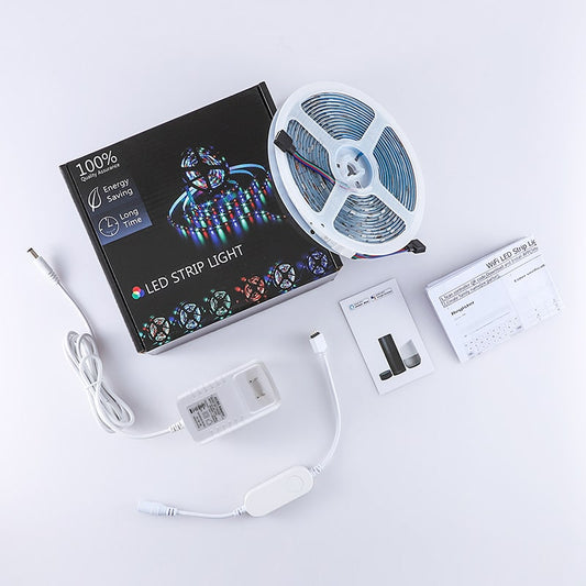 24W Waterproof 8 Modes WiFi Smart LED Strip Lights