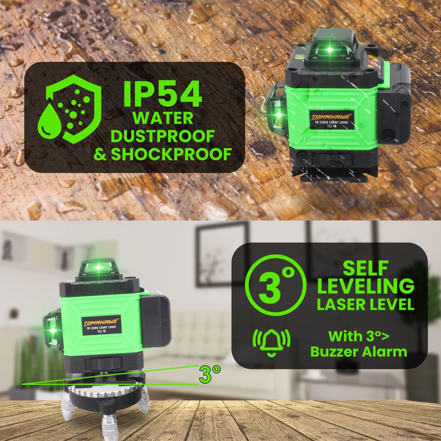 16 Line Laser Level TLL16