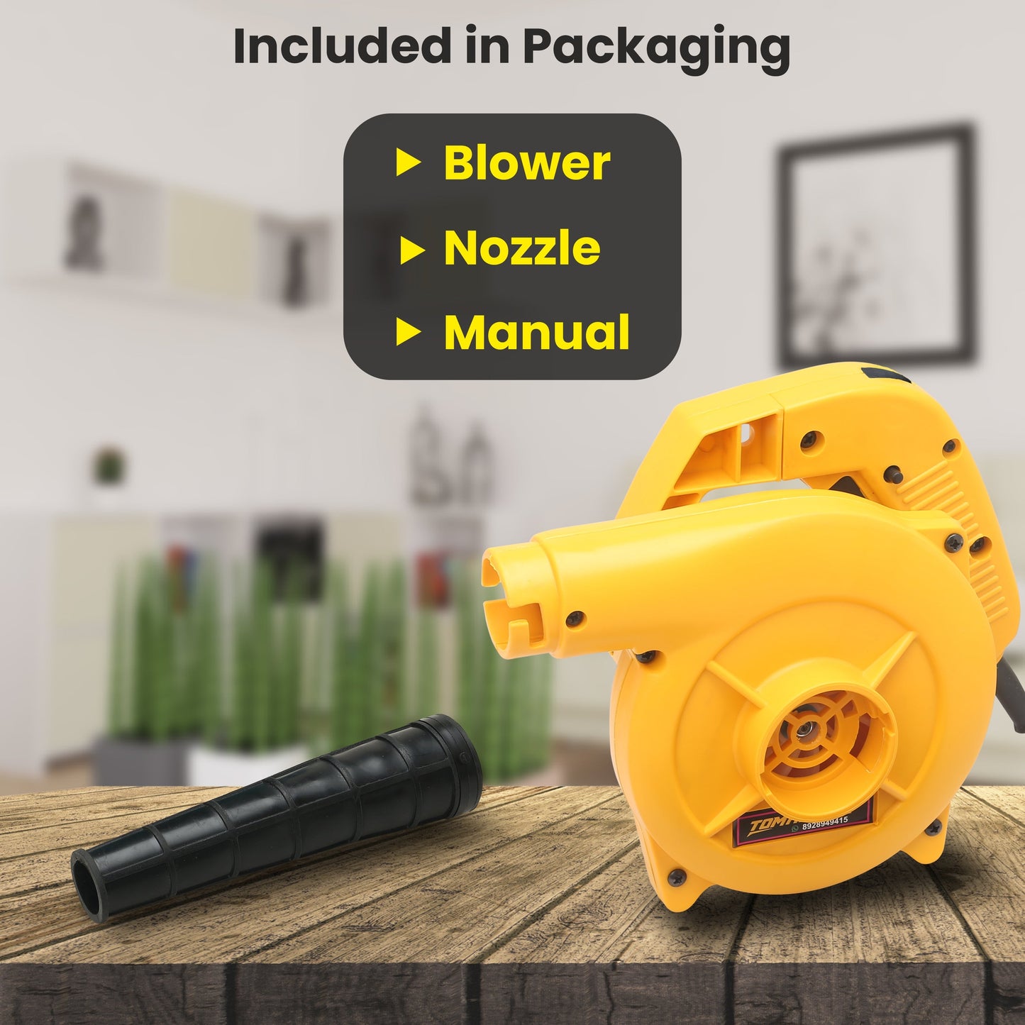 600W Variable Speed Blower VT80