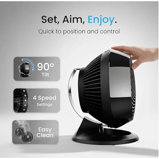 Vornado Energy Smart™ Air Circulator. Desk Fan. Portable Fan. Whole Room Air Circulator. 4 Speed (660-AN)