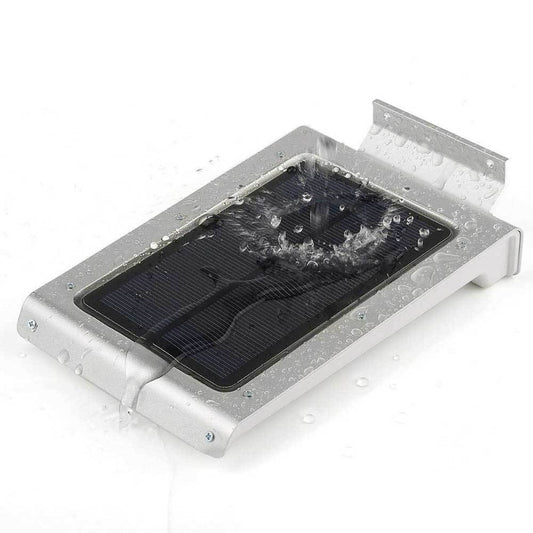 Applique murale solaire Double Veilleuse en Alu