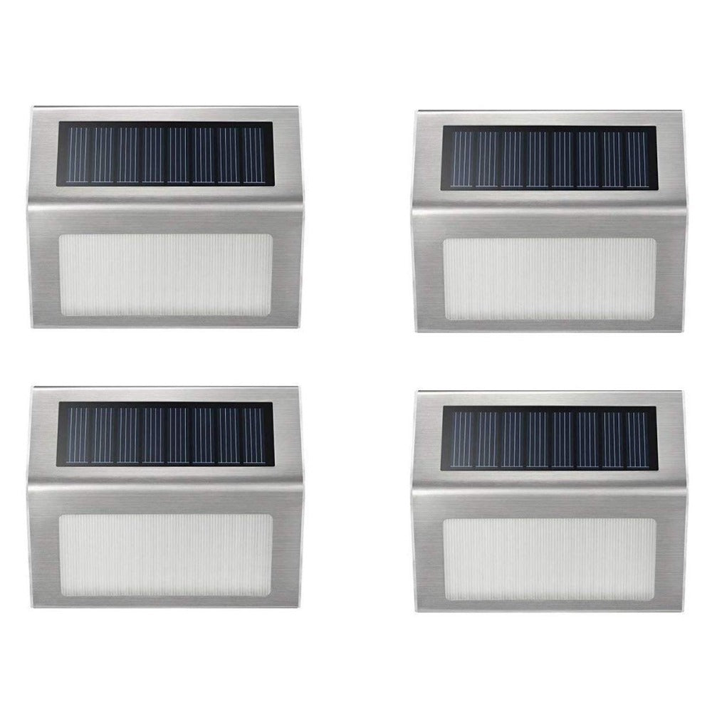 Applique Murale Solaire <br> Lampe Acier Inox