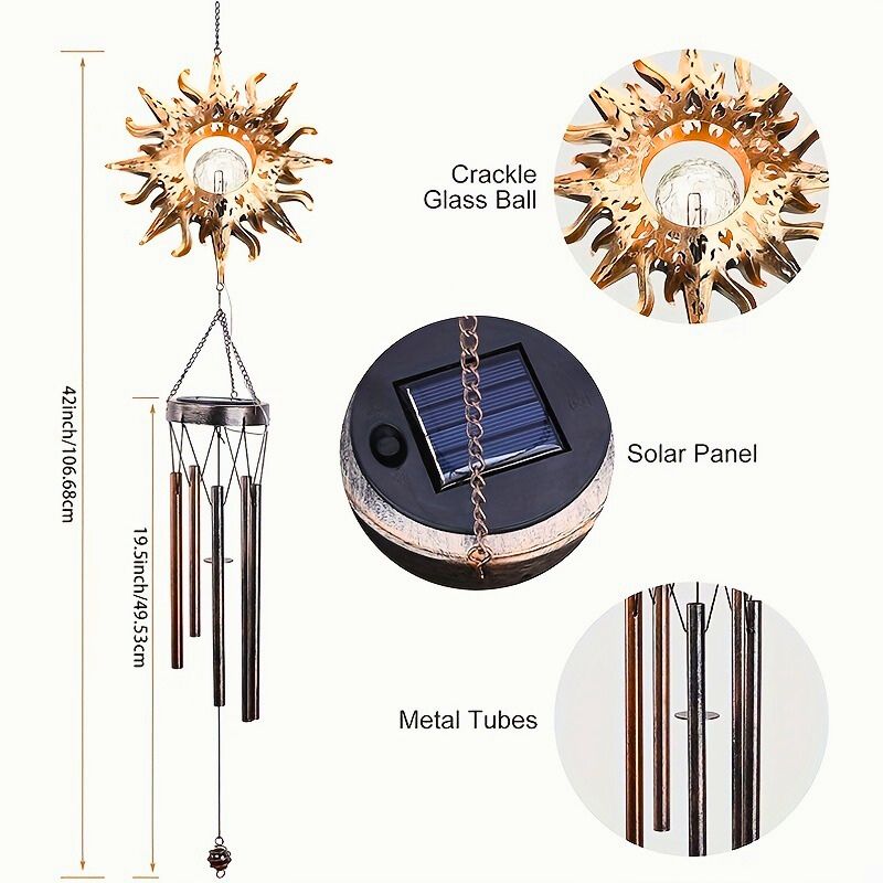 Carillon solaire exterieur Soleil