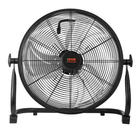 Cordless Fan 16 in. Portable Quiet Personal Fan for Home or Office. 360 Degree Manual Pivoting Head. Stepless Speed Regulation High Velocity Cordless Fan. Heavy Duty Metal Industrial Floor Fans