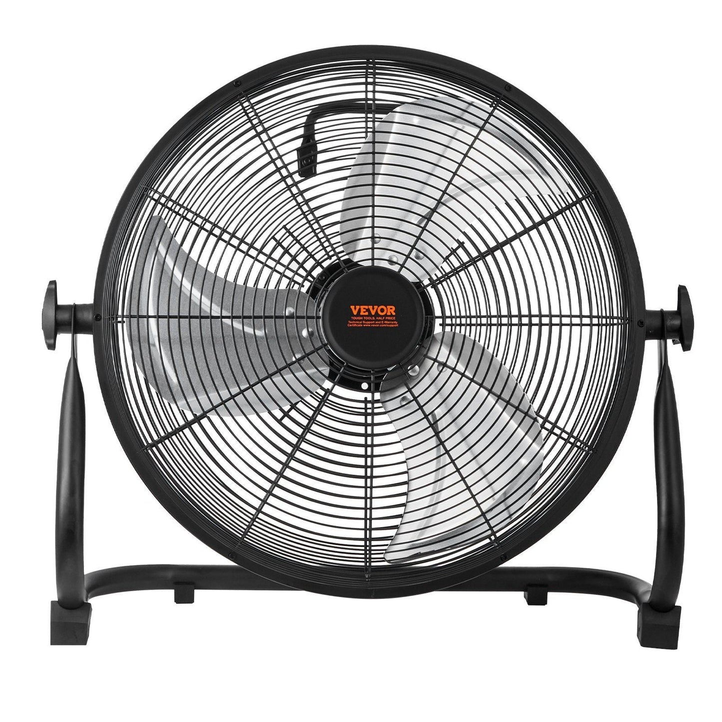 Cordless Fan 16 in. Portable Quiet Personal Fan for Home or Office. 360 Degree Manual Pivoting Head. Stepless Speed Regulation High Velocity Cordless Fan. Heavy Duty Metal Industrial Floor Fans