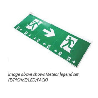 Meteor Slimline LED Maintained IP65 Emergency Bulkhead