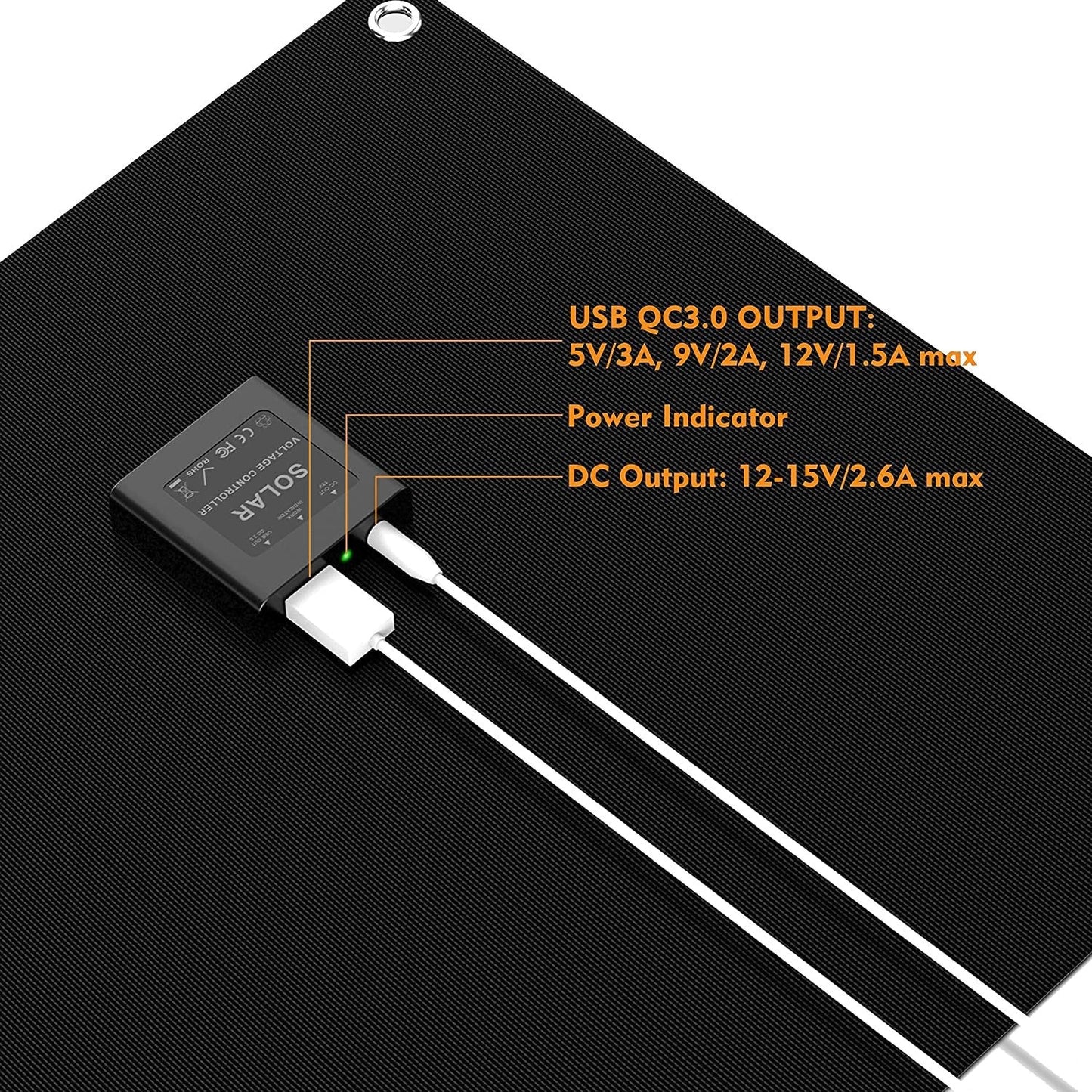 High Capacity Portable Solar Panel (40W)