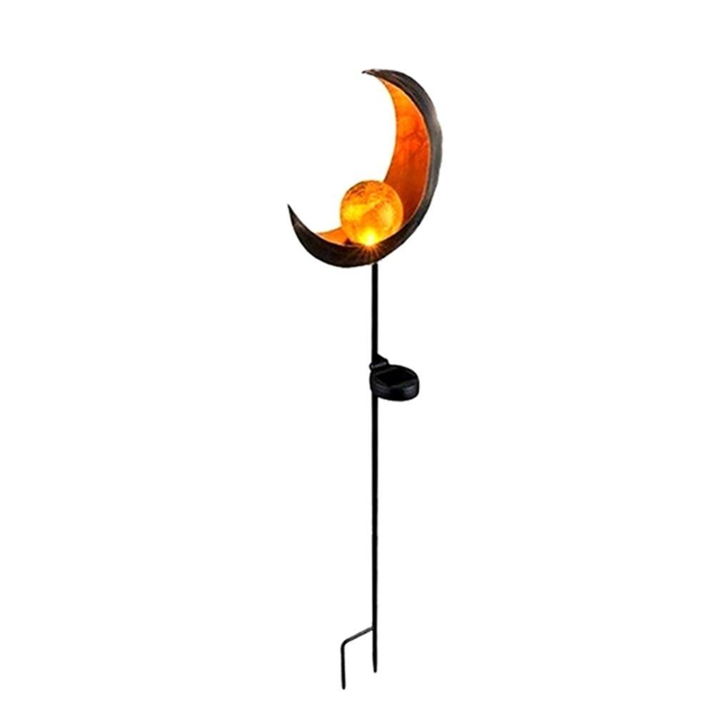 Piquet solaire jardin en Croissant de lune
