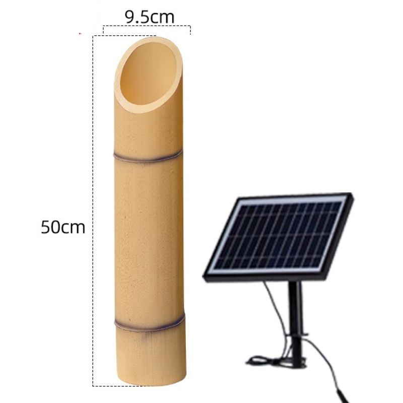 Lampe solaire Bambou 50 cm