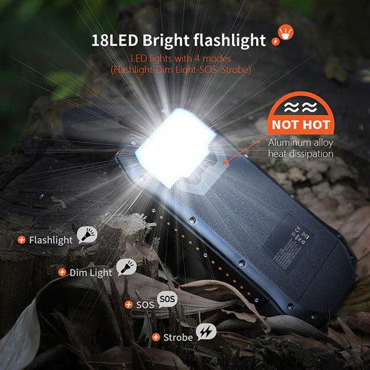 Portable Solar Power Bank (26800mAh - 99Wh)