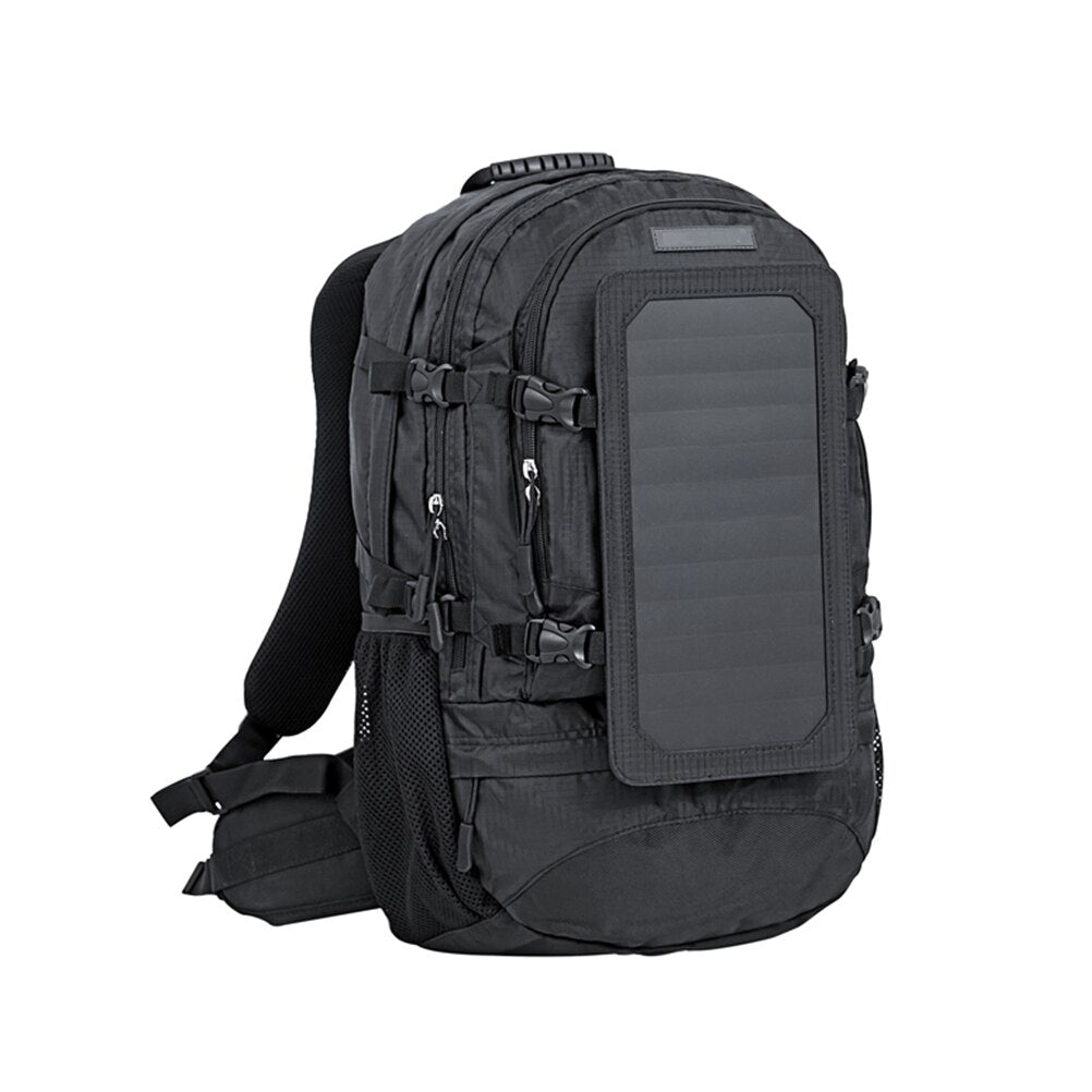 1pcs Backpack Woman Practical Simpe Man Solar Energy Backpack Charging Backpack for Travel Climbing Outdoor