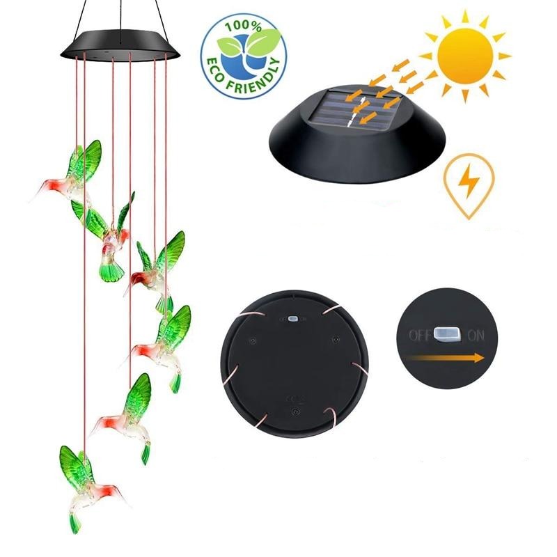 Carillon solaire Les 6 Libellules