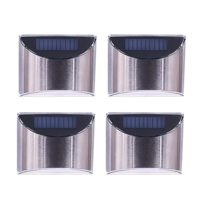 Applique murale solaire détecteur LED en Inox