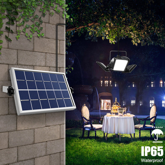 Lampe solaire jardin Triple Module 60 LED